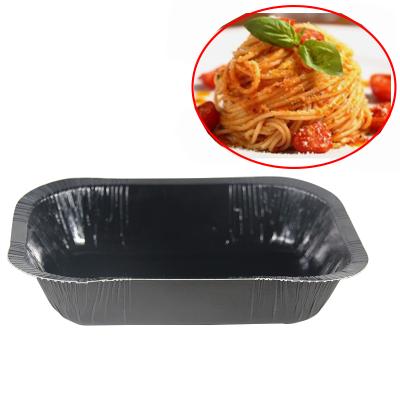 China Best Quality Oil And Waterproof Hot Selling Paper Tray Box Disposable Box Packaging For Food for sale