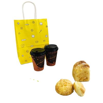 China Custom Biodegradable For Food Grade Kraft Paper Bag Recycled Brown Paper Bag With Logo Printed Kraft Paper Bag for sale