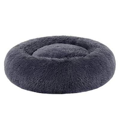 China Manufacturer Washable Best Removable Luxury Donut Dog Bed Breathable With Non Slip Bottom for sale