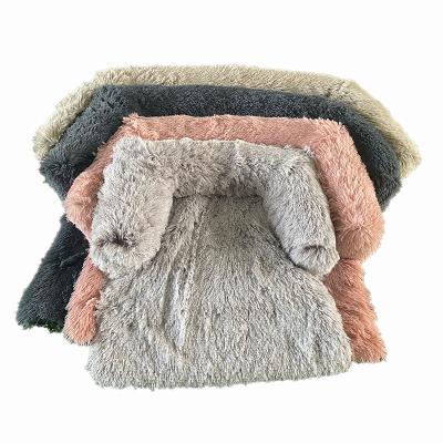 China Breathable Plush Dog Bed Washing Factory Price Mechanical Pet Bed Waterproof Non-slip Warm Dog Mat for sale