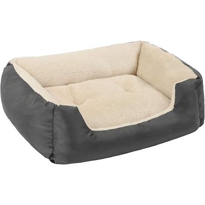 China Large dog sofa waterproof brown dog furniture washable soft warm dog bed couth waterproof, luxury pet bed, lovely dog ​​sofa for sale