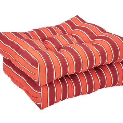 China Roma Stripe Chair Cushion Outdoor Waterproof Outdoor/Indoor Patio Cushions for sale