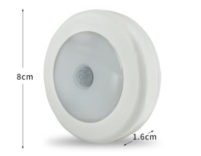 China Amazon Hot Sale Modern Mini Portable Indoor and Outdoor 6 Led Motion Sensor Night Light for Baby Sleep for sale