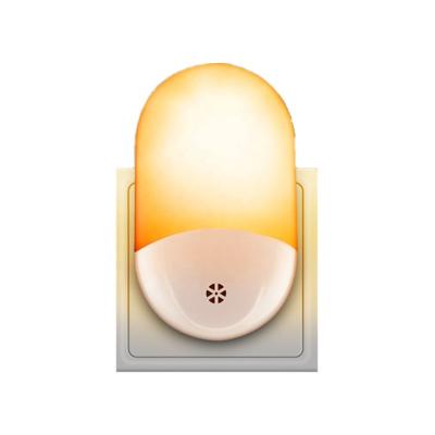 China Modern Amazon explosion models new creative simple smart plug night light for bedroom hallway night light baby for sale