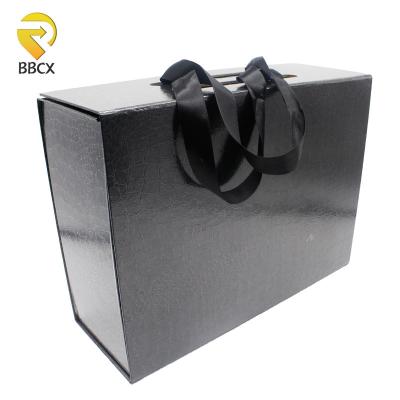 China Environmental Friendly Recyclable Materials Custom Printed Hardbox Magnet Box Luxury Foldable Magnetic Packaging Gift Box for sale