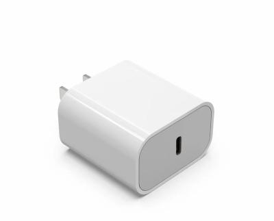 China 20w type-c super fast charging palladium usb-c usb c charger original 12v 20w usb c wall charger disposable adapter & for iphone charger 3ft for sale