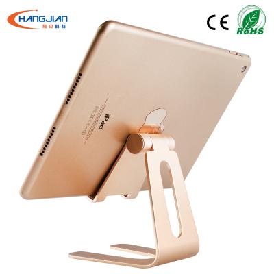 China cell phone & tablet & Universal E-reader Aluminum Alloy Stand Mount Mobile Phone Holder Tablet Stand Base Mobile Lazy Desktop For Whole Mobile Phone for sale