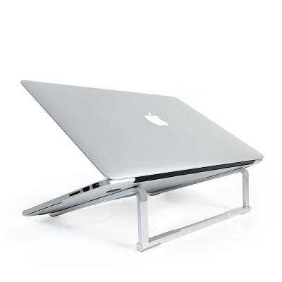 China Special New Arrival Metal Laptop Stand Portable Adjustable Height Mobile Laptop Stand for sale