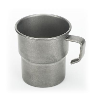 China Viable outdoor camping portable coffee cup stainless steel juice mug stainless steel camping portable beer BBQ beer mug for sale