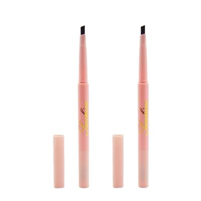 China Water Make Up Wholesale High Quality Thin Eyebrow Resistant Hot Sale Custom Make Up Waterproof Pink Eyebrow Pencil Private Label And Brush With Box for sale