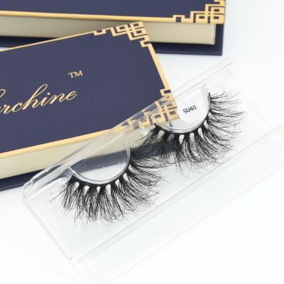 China Multi Eyel Crisscrossing Deep 25mm Lashes Mink Lashes 25mm Bulk Eyelash Strip Mink Multi Wrap Fashionable Fluffy Curly Durable/Reusable/Washable/Waterproof Eyelash for sale