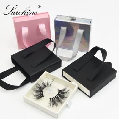 China 100% Real Super Mink Long 3d Fluffy Eyelash Lash 25mm False Eyelashes Custom Dramatic Lashes With Customized Thick False Lashes Reusable Mink Strip Lashes Boxes 30mm Long for sale