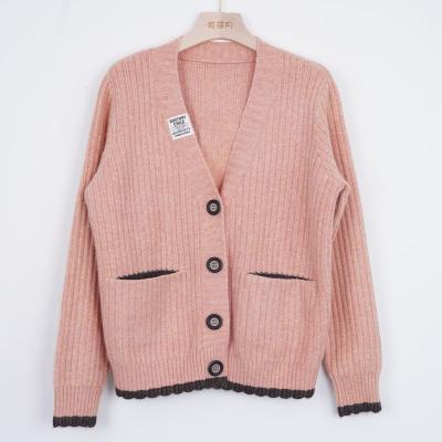 China 2021 Anti-wrinkle Good Quality Autumn Women&'S Knitted Open Cardigan Women Knit Cardigan for sale