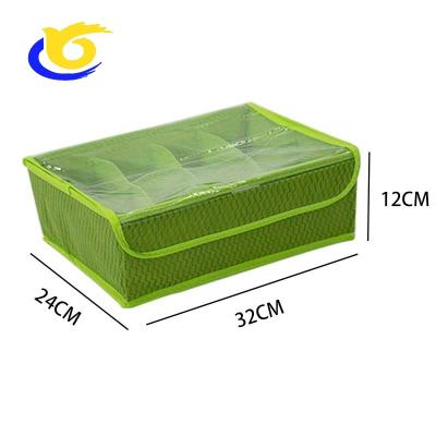 China 8 Viable Folding Cells Folding Underwear Storage Box for sale