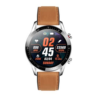 China MP3 playback GT05 round smartwatch with heart rate monitor sports fitness band ip67 for IOS Android Apple Huawei Samsung VS T500 for sale