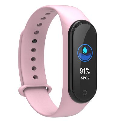 China Touch Screen Creatway Pulse Healthy Sport Smart Band M4S With Pedometer Sleep Monitor Fitness Tracker For Xiaomi Huawei for sale