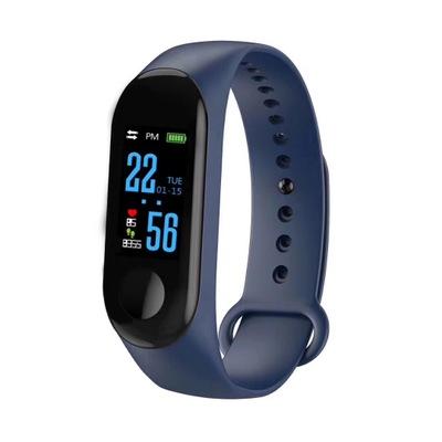 China Cheap Heart Rate Monitor Pedometer Fitness Tracker m3 Watch Band Smart Bracelet for sale