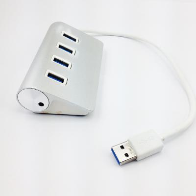 China filler & Data Transfer Elegance 4 USB Port Hub Aluminum USB HUB Powar Adapter for sale