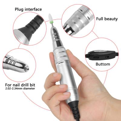 China Quiet Acrylic Nails Pen Shape Nail Polish Driller for sale