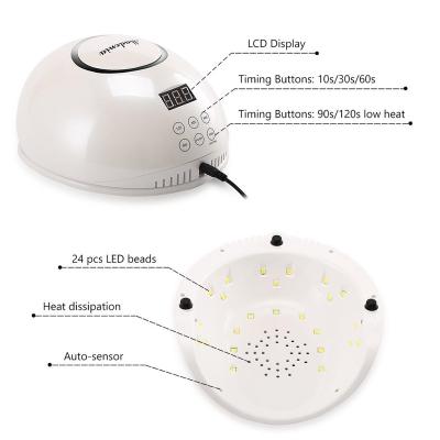 China New Design LED Gel Fast Curing UV Led Nail Lamp Using UV Led Nail Lamp for sale