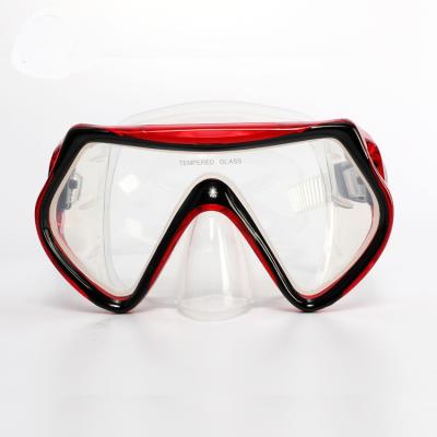 China Men Women Teenage Girl Classic Scuba Diving Mask Free Glass Snorkeling Equipment Diving Anti-fog Glasses for sale