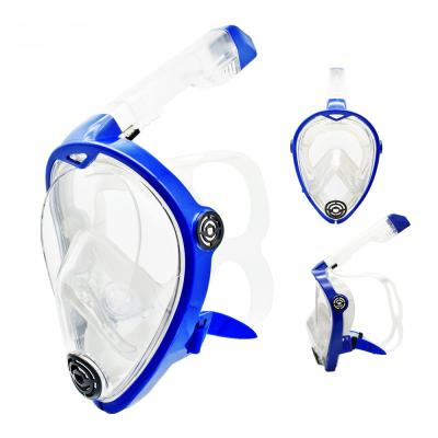 China High Quality Snorkeling Mask Fashion Adult Snorkeling Mask Teenage Girl Women Men 180 Degree View Full Face Snorkeling Mask for sale