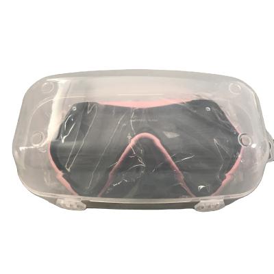 China Custom Mask Package Dive Mask Packaging Scuba Box,Package For Mask Goggles Waterproof Package Diving Plastic Case for sale