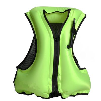 China Inflatable Swimming Vest Kayaking Snorkeling Unisex Portable Safety Vest Buoyancy Vest Lifesaving Snorkel Vest for sale