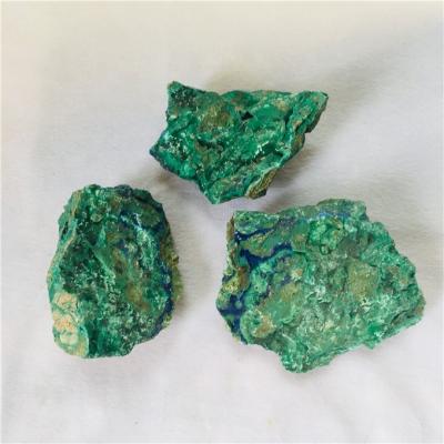 China China Natural Raw Blue Mineral Ore Azurite Stone Stones Malachite Specimens for sale