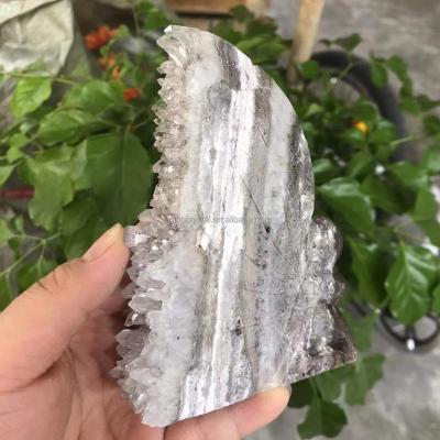 China Group Natural Clear Fairies Crystal Europe Quartz Faerie Healing Crystal for sale