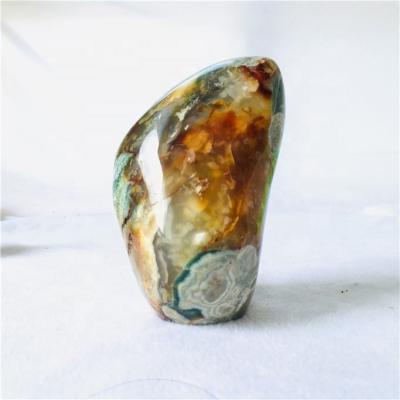 China China Wholesale Natural Healing Agate Quartz Crystal Stand For Home Decoration for sale