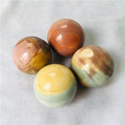 China China Wholesale Good Quality Ocean Jade Quartz Ball Mineral Polished Crystal Spheres for sale