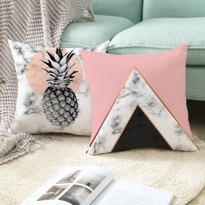 China Luxury American Classic Geometric Anti-bacteria Jacquard Pillow Cushion Covers for sale