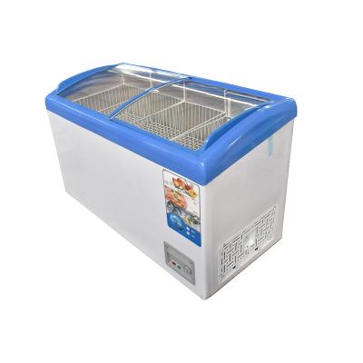 China Double-temperature horizontal ice cream freezer freezer commercial for sale horizontal for supermarket for sale