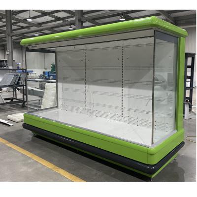 China Single-temperature commercial for fruit and vegetable price display refrigerator fruit for sale