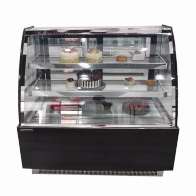 China Single-temperature Refrigerated Display Single Door Cake Showcase Refrigerator Bakery Showcase Cooler for sale