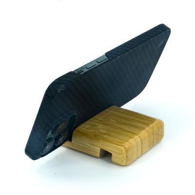 China 2023 PORTABLE PHONES Popular Wooden Cell Phone Stand Bamboo Holder for sale