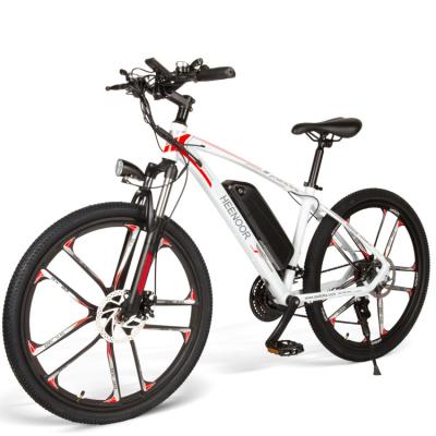 China Aluminum Alloy EU US UK Warehouse Stock 26Inch 350w Electric MTB Mountain Bike Bicycle Ebike for sale