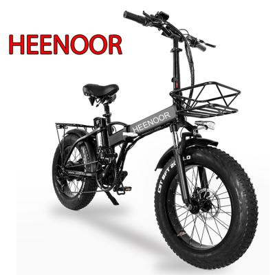 China Aluminum Alloy EU US WAREHOUSE 750watts  FOLDING ELECTRIC BICYCLE 20 INCH 4.0 FAT BIKE for sale