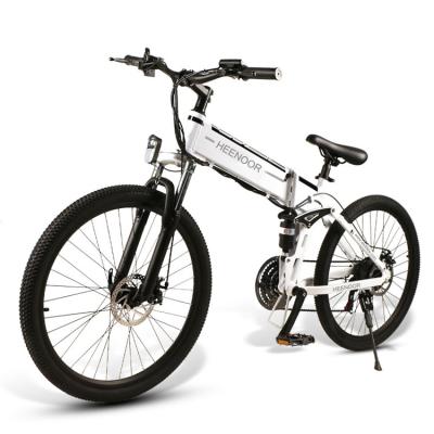 China Aluminum Alloy Heenoor EU Warehouse DDP 26Inch 750w Folding Electric Bike Shock Absorber Full Suspension Ebike Bicycle Dropship for sale