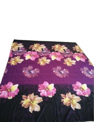 China Custom Printed Twill Factory Fabric Microfiber Flower Fabrics Fabric For Bed Sheet for sale