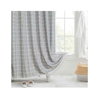 China Sustainable Vintage Sets Waterproof Funny Shower Curtain For Bathroom Stalls And Tubs for sale