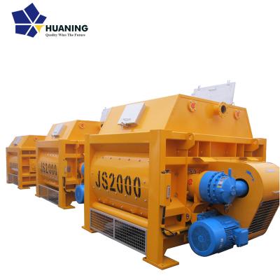 China Hot sale construction equipment JS2000 concrete mixer machine, concrete mixer with cheap price for sale