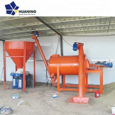 China High Efficiency Excellent Quality 2-8 T/H Small Dry Mortar Mixer Production Line for sale