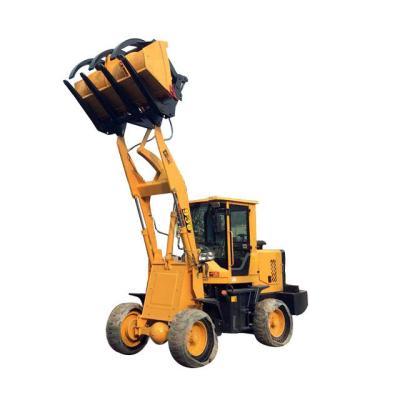 China Cultivate cheap price high quality 2 tons 2.5 ton forklift and mini loader wheel loader for sale for sale