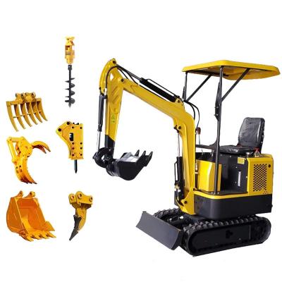 China Factory 1ton Mini Hydraulic Crawler Excavator Mini Crawler Excavator Digging Mini Crawler Excavator For Sale for sale