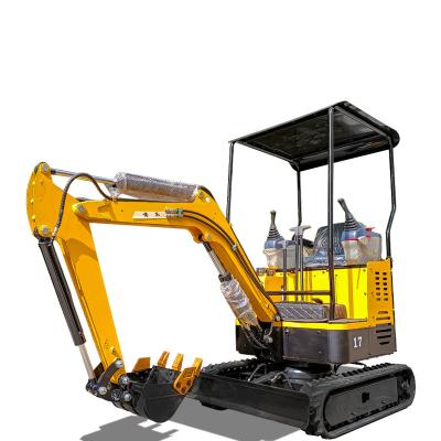 China Home Use Mini Excavator Digging Machine For Sale New Excavator Price 1.5 Ton Power Engine for sale