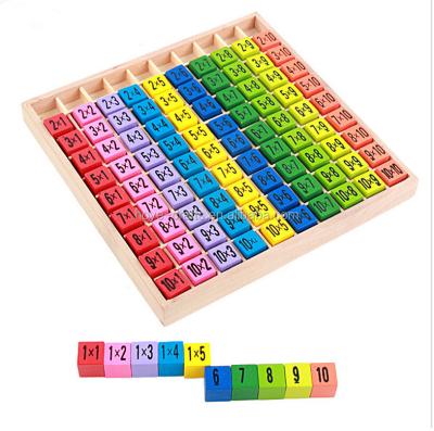 China Blocks+one woode frame educational toy math teaching aids Montessori toys for children for sale