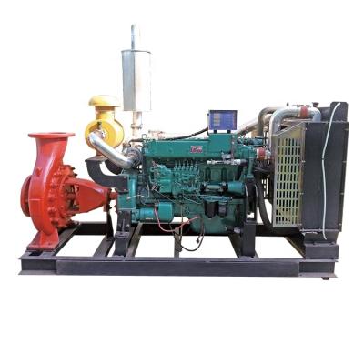 China Drinking Water Treatment Diesel Electric Jockey Fire Fighting Pump Set for sale