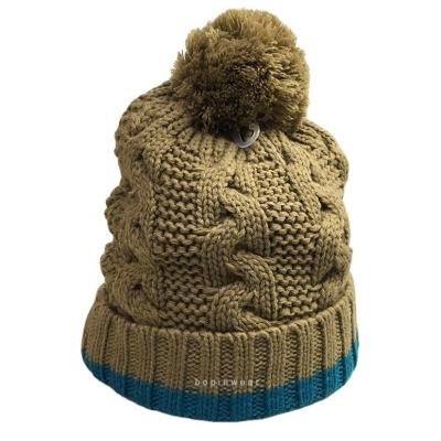 China COMMON High Quality Soft Lovely Beanie Hats Warm Scarf Set Large Yarn Poms Women Kids Beanie Hat for sale